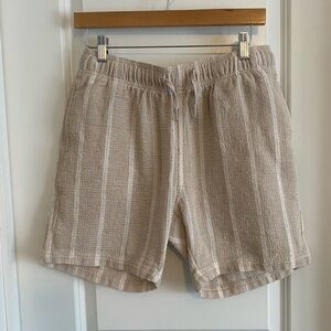Vintage Summer Basket Weave Shorts